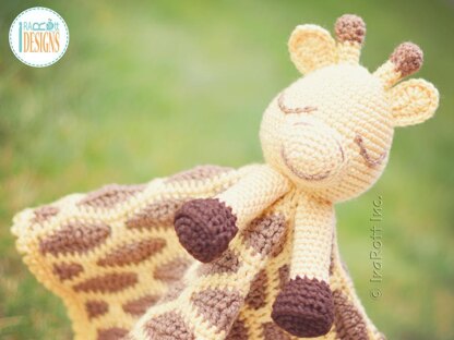 Rusty the Giraffe Security Blanket Lovey