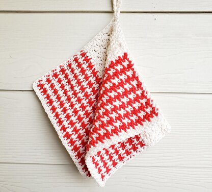 Houndstooth Dish Towel