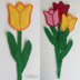 044 Tulip bookmark or decor Amigurumi Ravelry