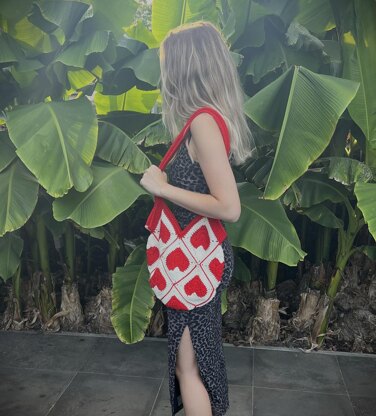 Heart Granny Tote bag