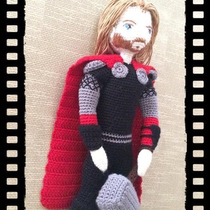 Thor The Thunder God amigurumi