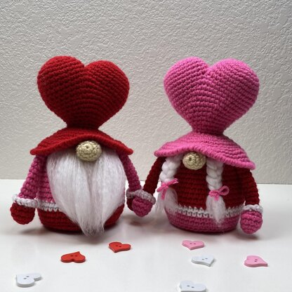 Heart Hat Gnome Crochet Pattern