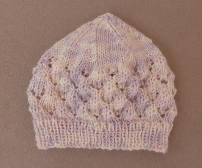 Candy - prem 4ply lace beanie