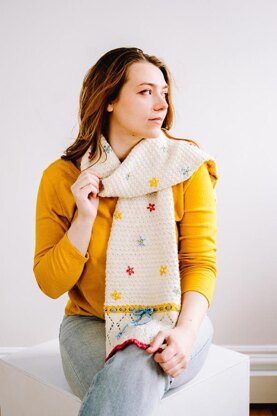 Merino Meadows Mitten & Scarf Set