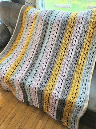 Dusk Blossom Throw