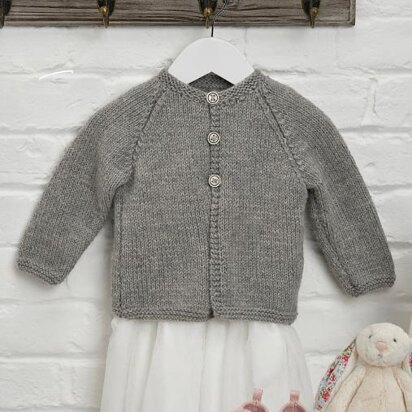 Cozy Classic Baby Cardigan