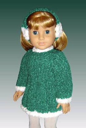 Doll Clothes Pattern, PDF, Fits American Girl Doll and 18 inch dolls