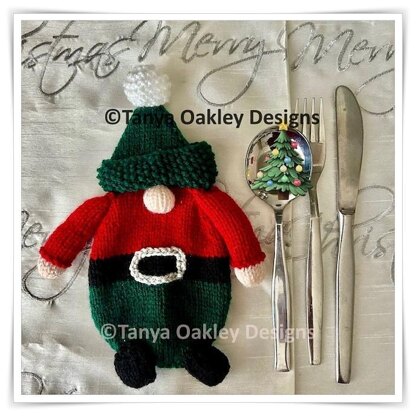 Christmas Cutlery Holders