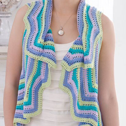 Aunt Lydia's Lovely Lace Vest Pattern Pattern