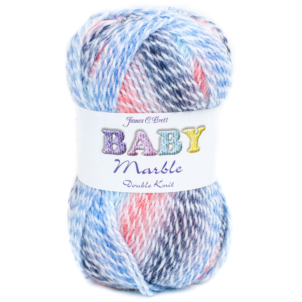 James C. Brett Baby Marble DK - view 2