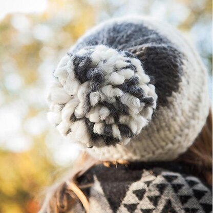 Fog Bank Hat and Mittens