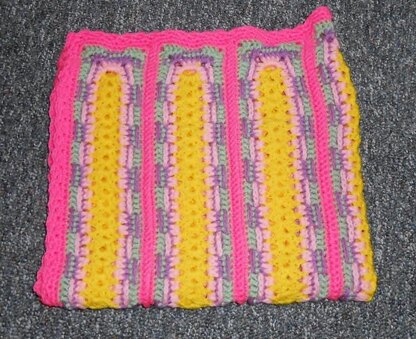 Bright and Busy Baby Blanket