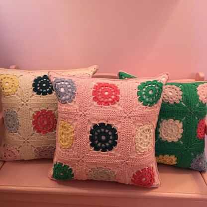 2019 Granny Square Day Pillow