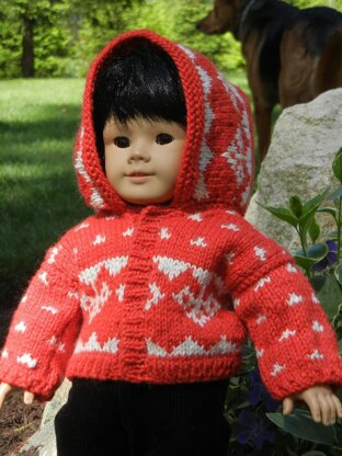 Hooded Doll Cardigan