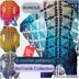 Crochet Pattern Triangle Shawl BioTronik #3 | Textured Crochet Shawl | Modern Geometric Wrap PDF