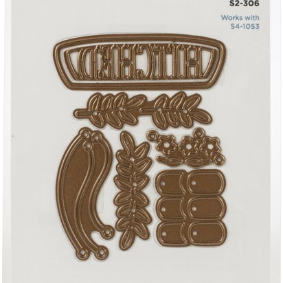 Spellbinders Etched Dies - Die D-Lites Sunday Drive - Hitched