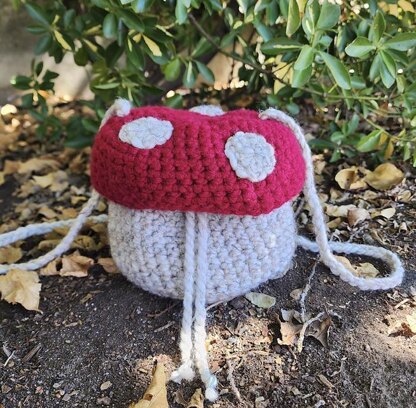 Mushroom Forager Crossbody Bag