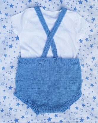 Baby Bib Shorts with Hi slogan, 0-2 yrs