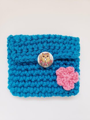 Flower Purse Crochet Pattern