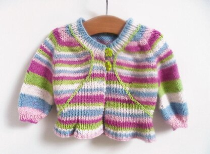 Candy Top Down Cardigan