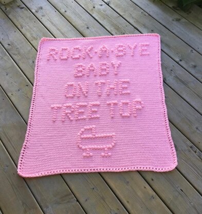 Rock A Bye Baby Blanket