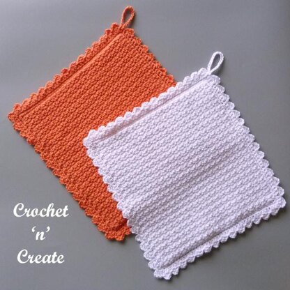 Crinkly Stitch Potholder