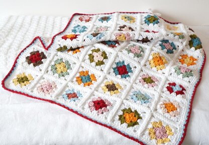 Granny Square Baby Blanket