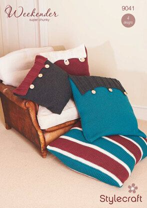 Cushions in Stylecraft Weekender Super Chunky