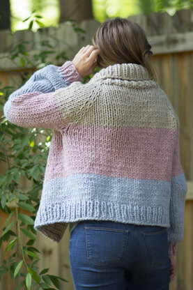 Paintbox Cardigan in Universal Yarn PDF