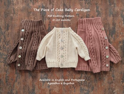 The Piece of Cake Baby Cardigan | 0-24 months