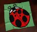 C2C Ladybug Blanket Insect Graphghan Baby Bed Throw CROCHET PATTERN Home Decor Afghan