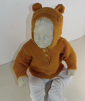 Baby Teddy Bear Hoodie