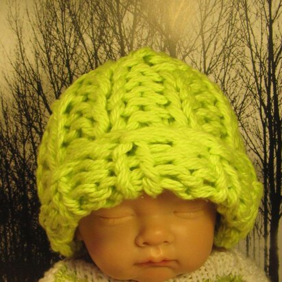 Baby Extra Superfast 20 Minute All Rib Beanie Hat