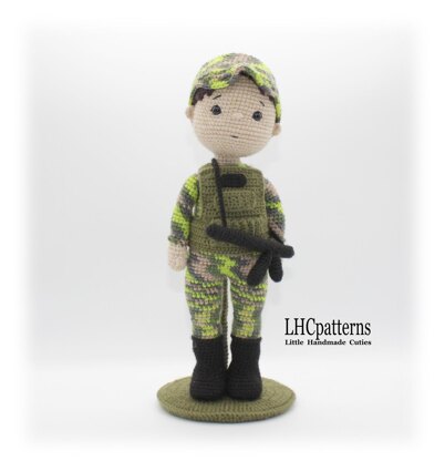 Soldier / Military Man Crochet Pattern