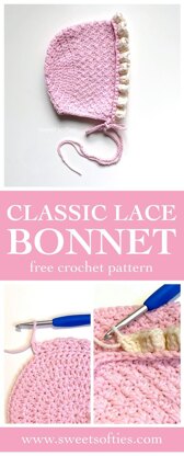 Classic Lace Bonnet