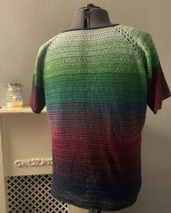 Boho Square Neck T-Shirt