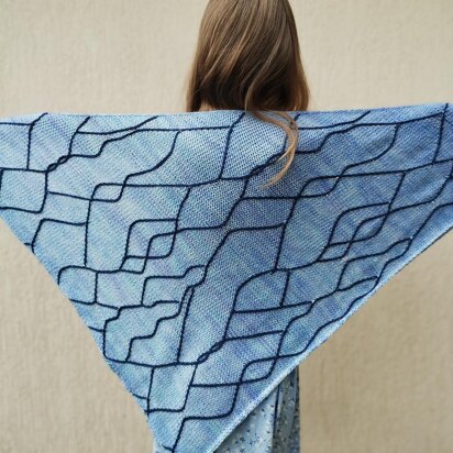 Marble sky - knitting pattern