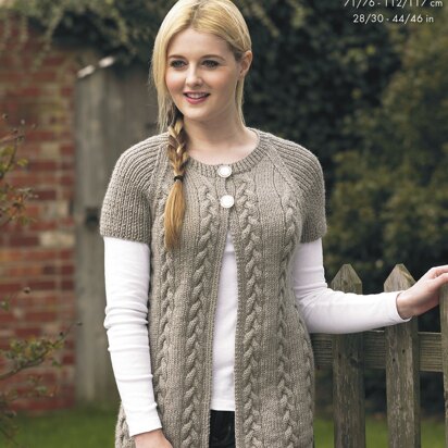 Diagonal Yoke Sweater - Jumper Knitting Pattern for Women in