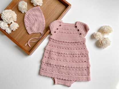 Cotton Candy Baby Dress