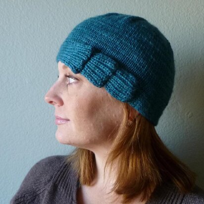 Ribbon Candy Hat - knitting pattern