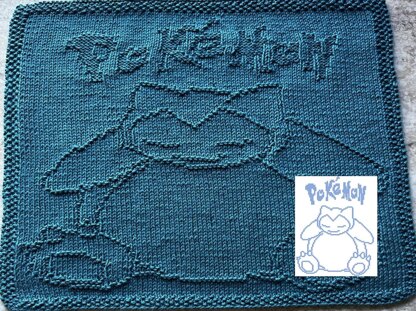 Nr. 837 Snorlax Pockémon 89 stitches