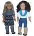 Mini Sweater Boots - 18" American Girl Doll Shoes