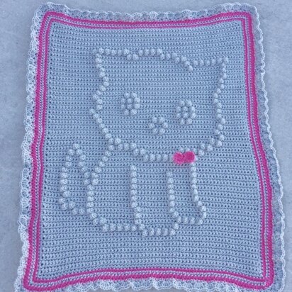 Little Kitty Baby Blanket