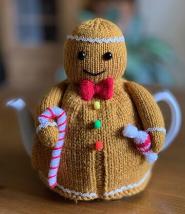 Mr Gingerbread Man Tea Cosy