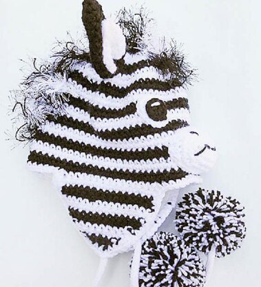 Zebra Earflap Hat