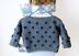 Double Colour Bobbles Baby Sweater