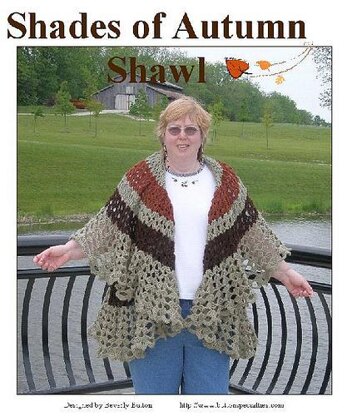 Shades of Autumn Shawl