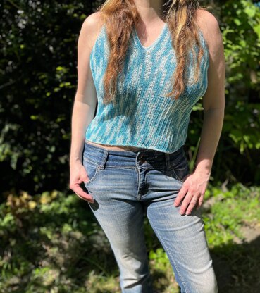 Tanktop "Aqua Chic"