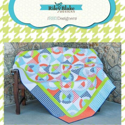 Riley Blake Quarter Sewn Quilt - Downloadable PDF