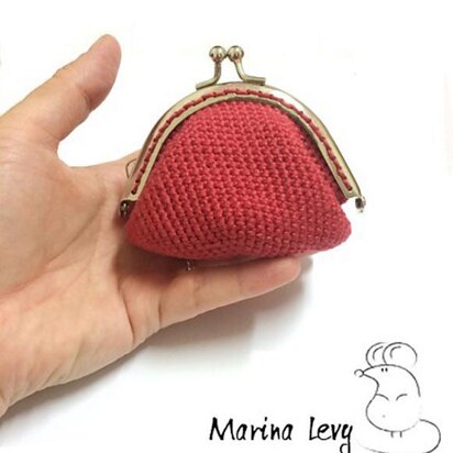 Coin Purse with frame